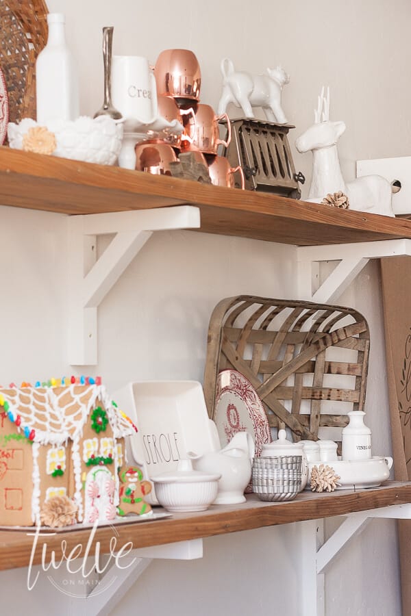 DIY - Covering Wire Shelves in the Pantry - The Happy Farmhouse