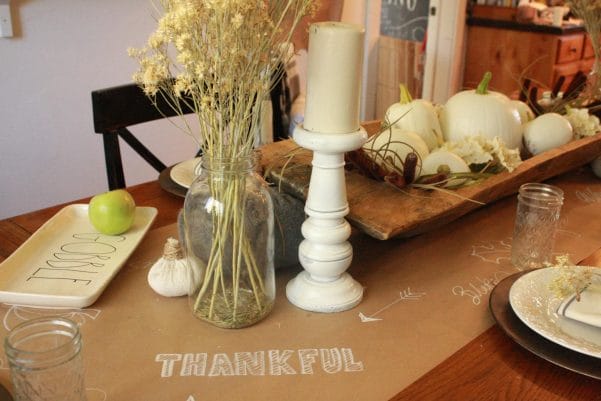 Create a Family friendly Fall Tablescape