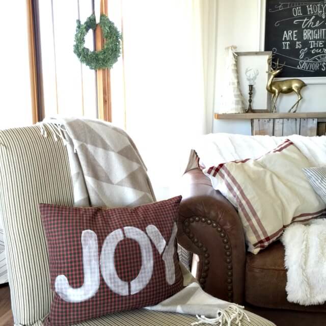 More Than Just A Pillow- 12 Days of Farmhouse Christmas