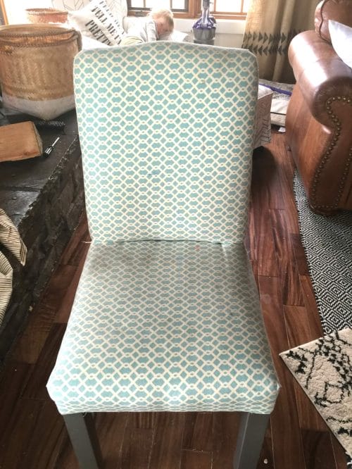Reupholstering Dining Room Chairs