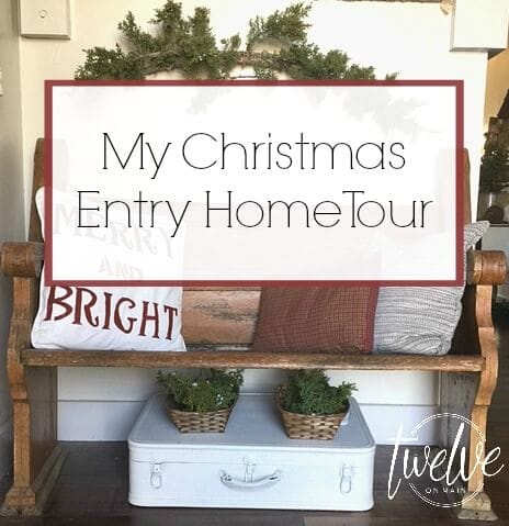 My Christmas Entry Home Tour-Welcome To My Home