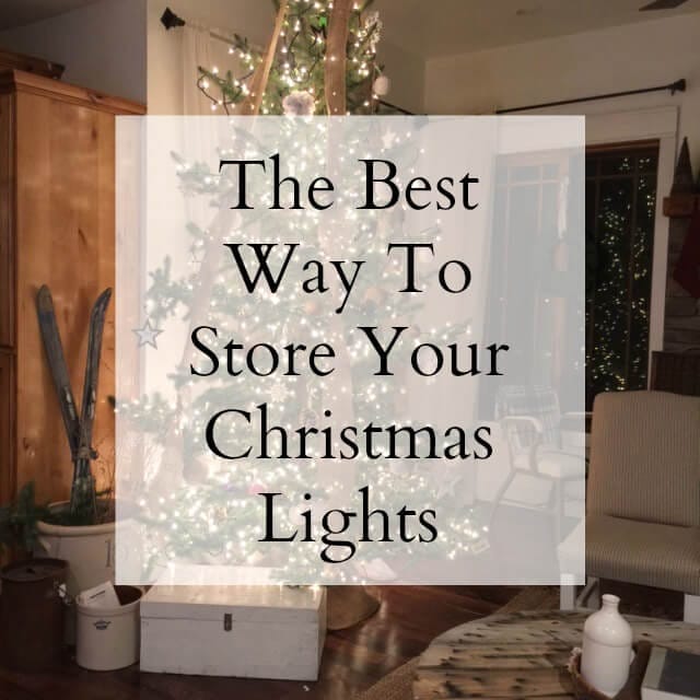 The Best Way To Store Your Christmas Tree Lights