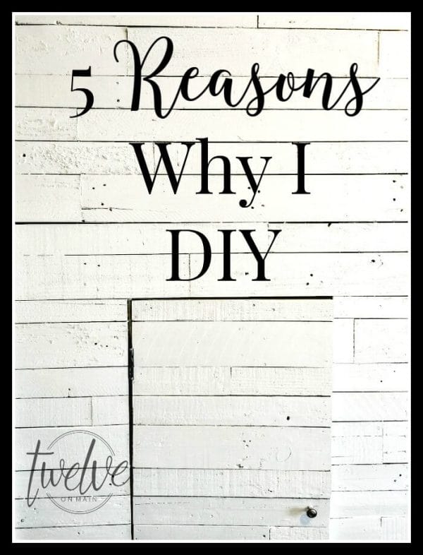5 reason why I say do it yourself!  