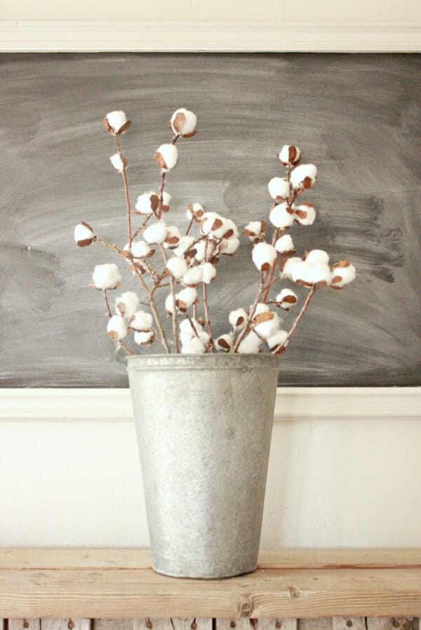 DIY Cotton Stems from Simple Household Items