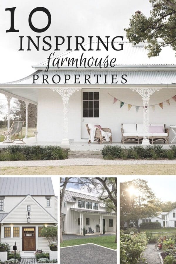You will drool over these 10 inspiring farmhouse style homes! Click here to see them all!