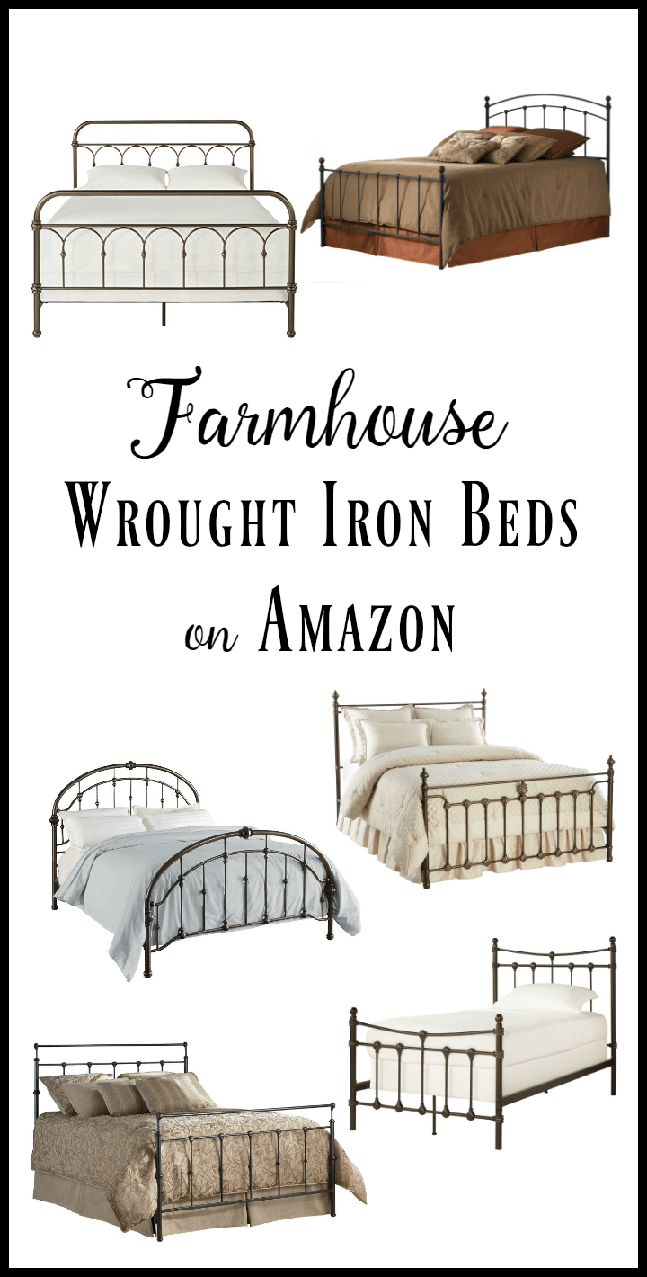 Over 40 amazing wrought iron beds that are inexpensive and stylish as well! Love these metal beds! 