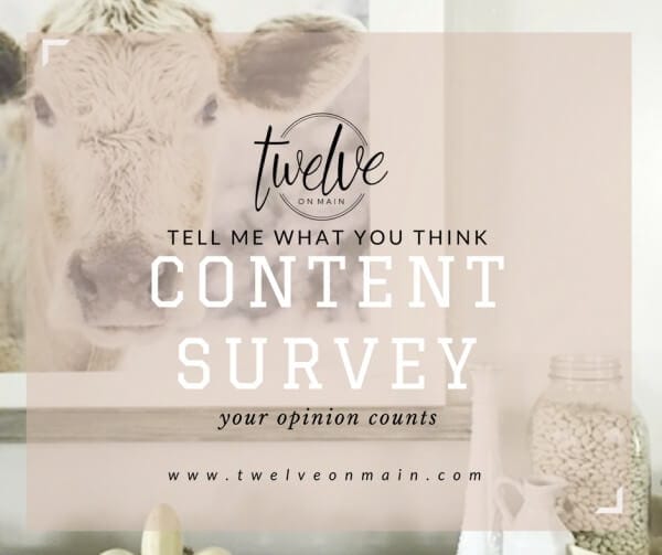 Tell Me What You Think, A Content Survey