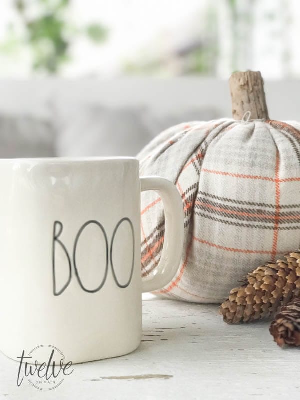 Make these super easy velvet pumpkins for the fall!