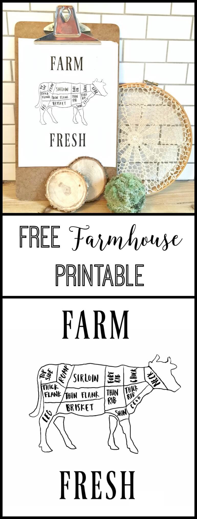 farm fresh printable