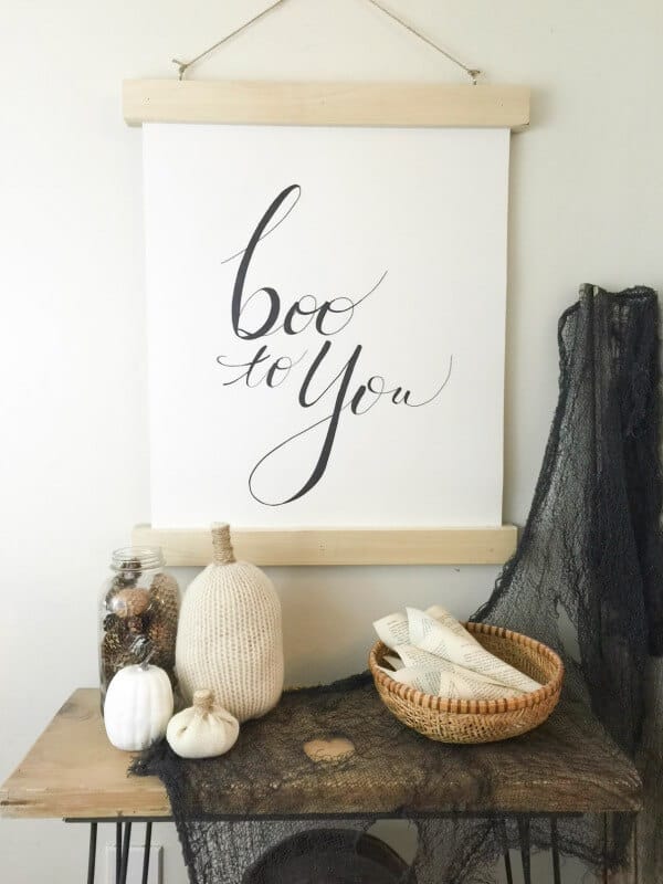 Make your fall decor easier with this DIY reversible fall sign.