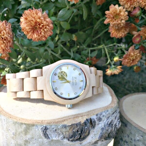 JORD wood watch | Cora Maple and Silver