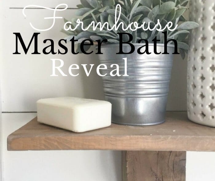 Farmhouse Master Bathroom | Final Reveal