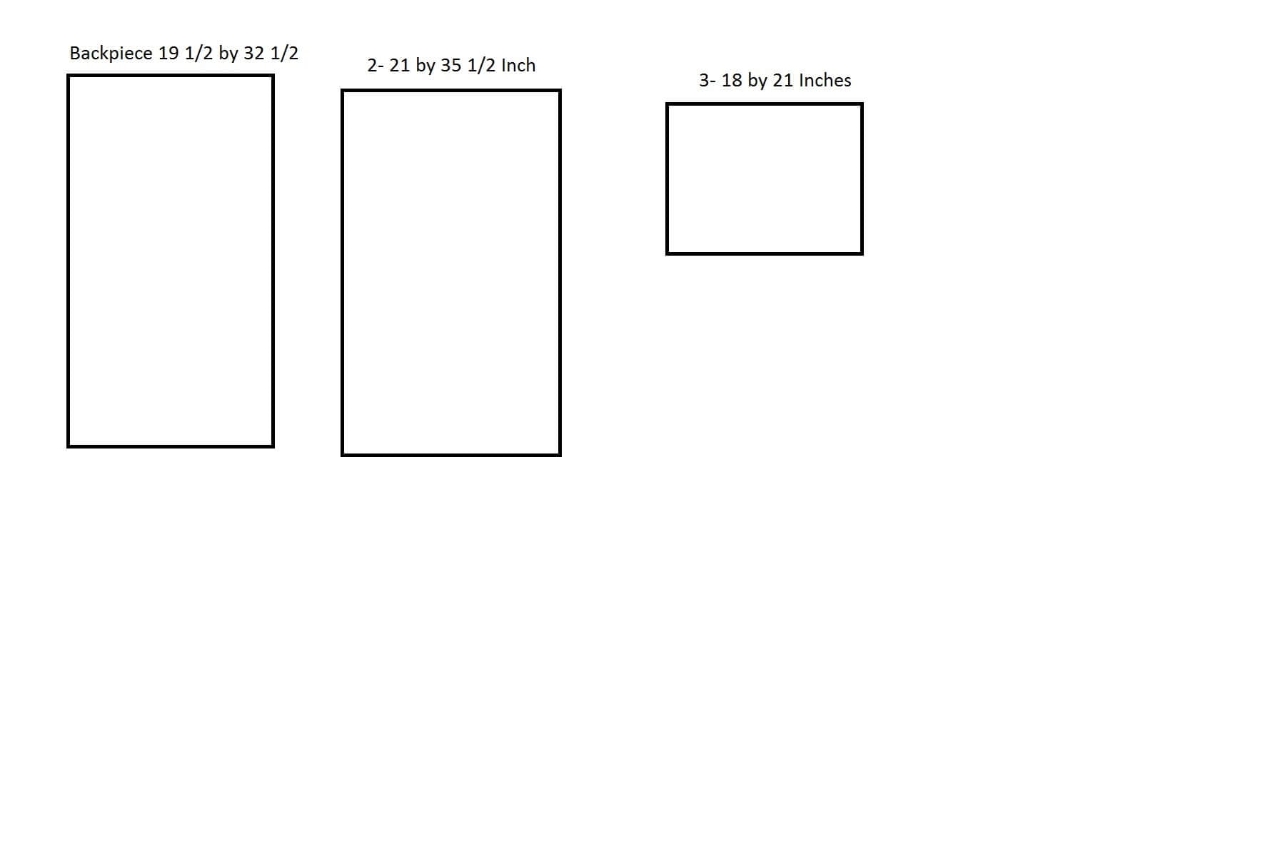 Here are the drawings for how to build the shelf in our DIY laundry folding table.