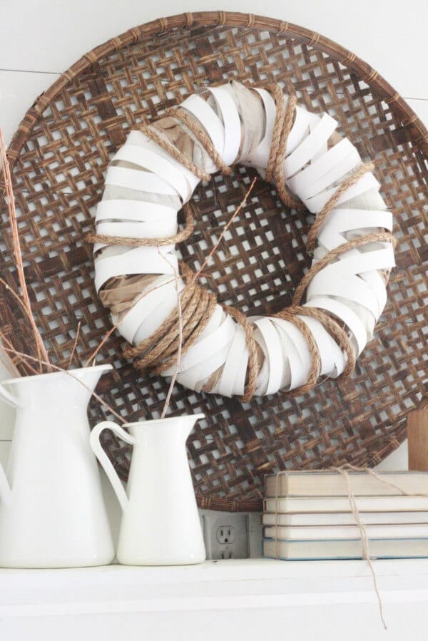 How to Make a Simple Wire and Burlap Heart Wreath: DIY Rustic Farmhouse  Decor – Sustain My Craft Habit