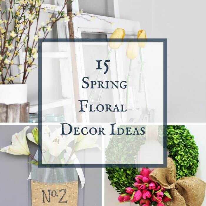 15 Spring Floral Decor Ideas | Merry Monday