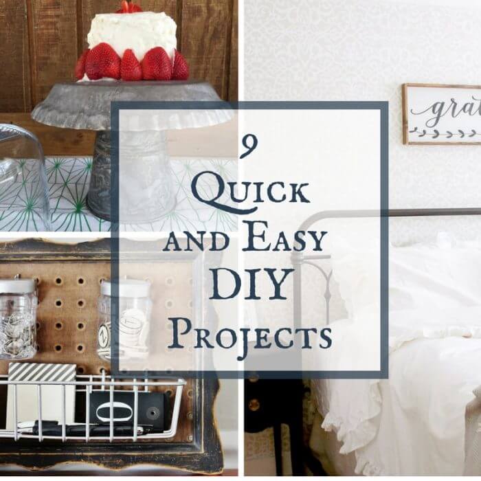 9 Quick and Easy DIY Projects for Your Home
