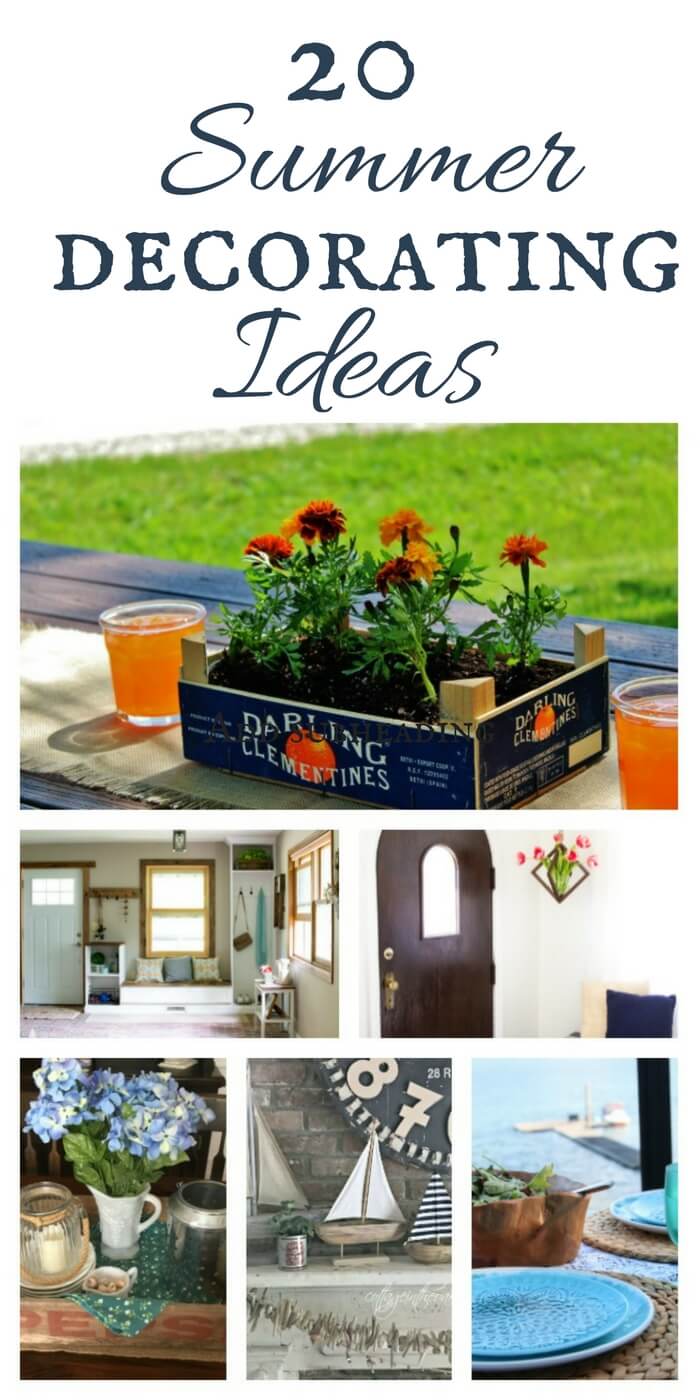 Summer decorating ideas for your home.