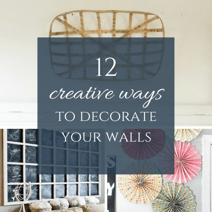12 Creative Ways to Decorate Your Walls