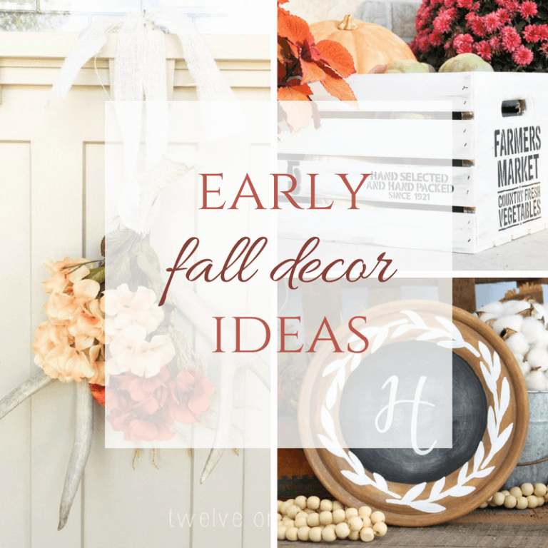 Early Fall Decor Ideas to Add to Your Home Now!