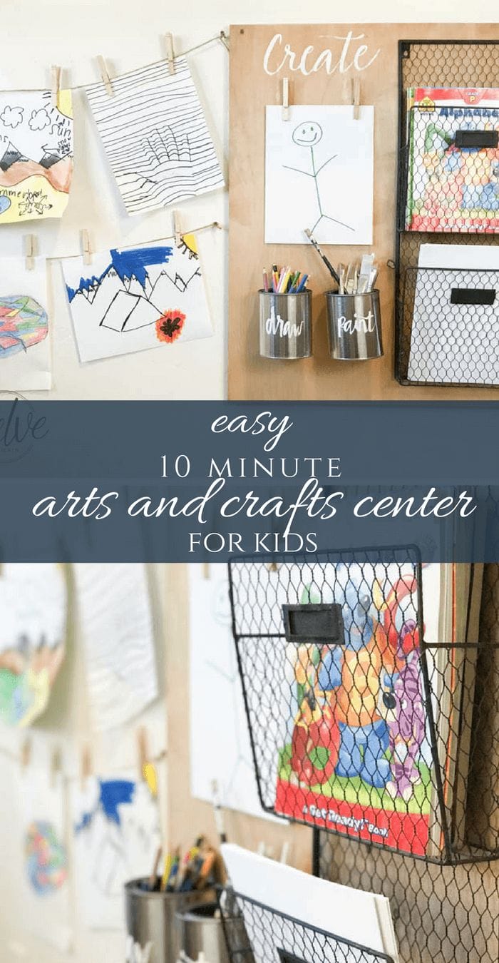 10 Minute Arts and Crafts Center for Kids - Twelve On Main