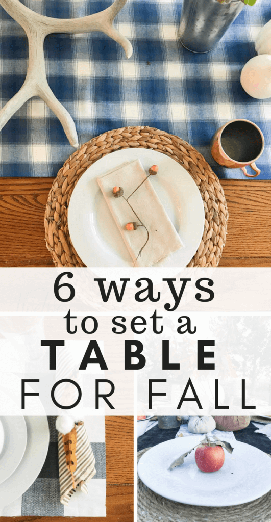 Check out these awesome fall tablescape ideas and all the fun ways you can decorate your table!