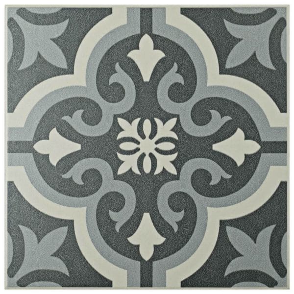 What a great collection of farmhouse style floor tiles! check out the awesome neutrals, mosaics, and painted ceramic floor tiles!