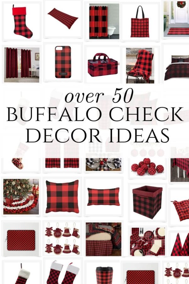 Do you love red and black buffalo plaid? What about using it in your holiday decor? I have 50 amazing red and black buffalo plaid holiday decor ideas!