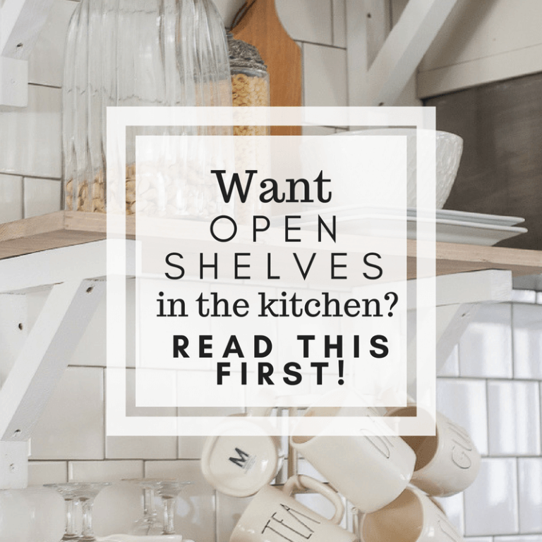 Want Open Shelves in the Kitchen?