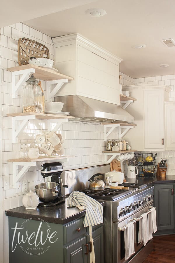 Style Your Open Kitchen Shelving Like a Pro