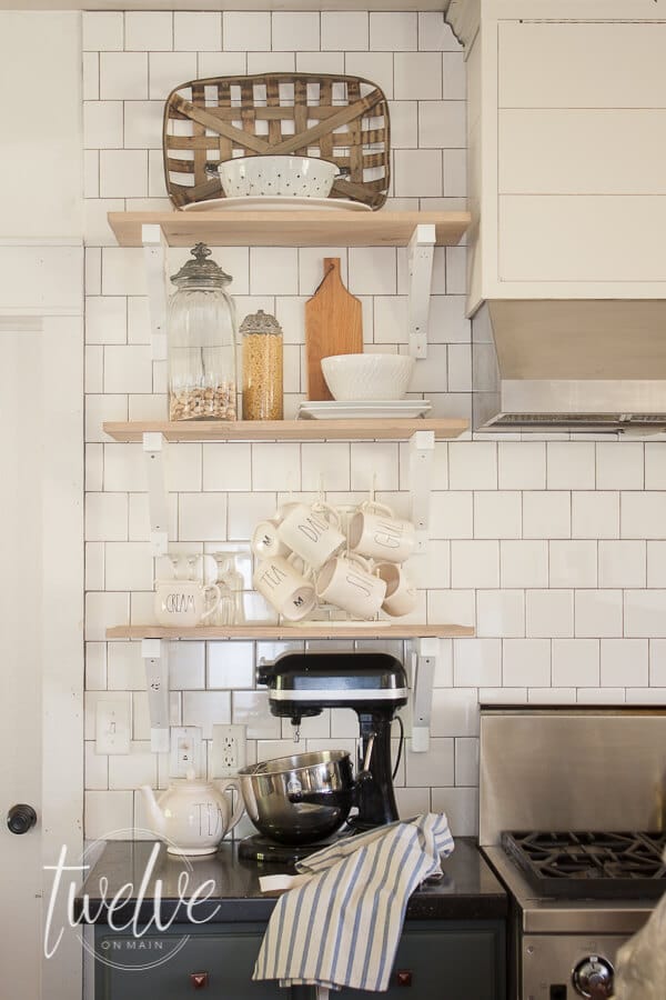 Want Open Shelves in the Kitchen? - Twelve On Main