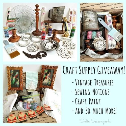 Craft supply giveaways