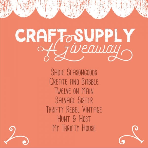 Craft supply giveaways