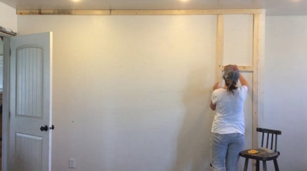 How to install an inexpensive board and batten wall treatment in your home!