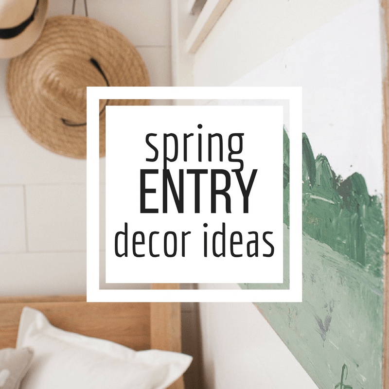 Spring Entryway Decor Ideas