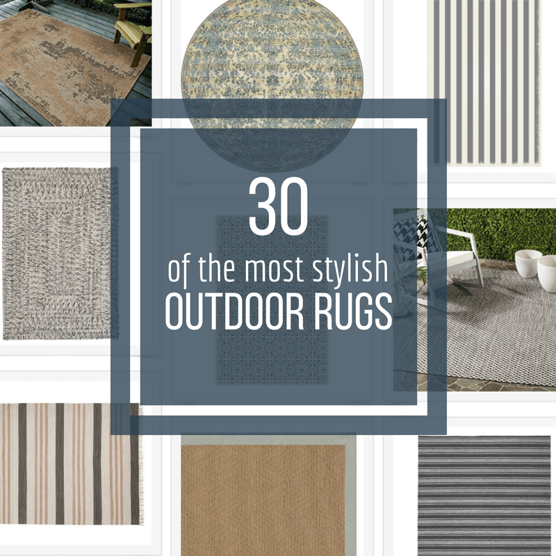 With over 30 outdoor rugs to choose from, you are guaranteed to find the perfect outdoor rug for your home! Check out the collection here.....