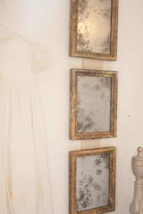 How to Turn a Thrifted Picture Frame into a Mirror - Sweet