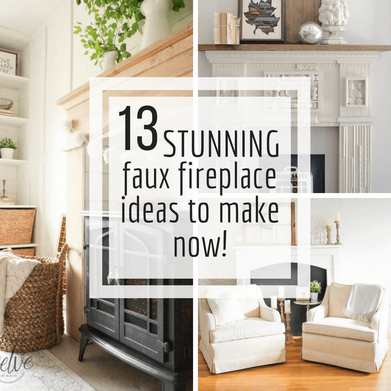 15 Stunning DIY Fake Fireplace Ideas to Make Now!