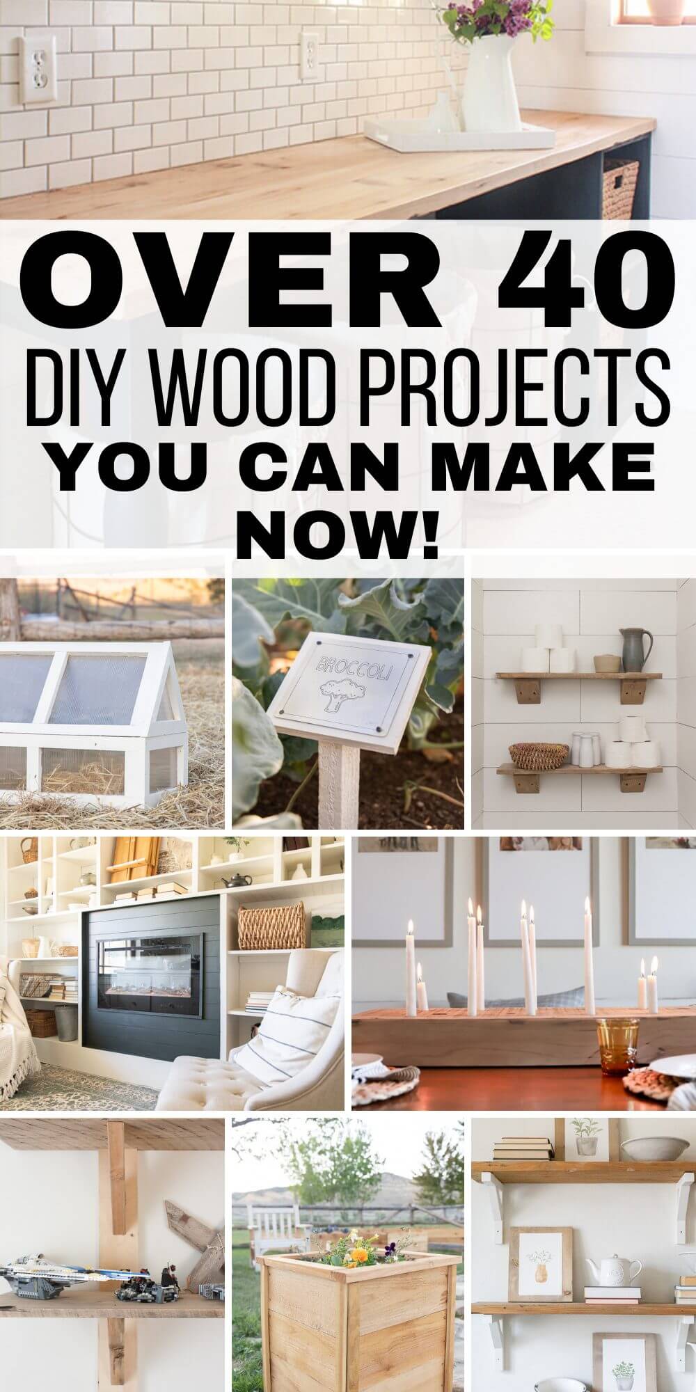 Over 40 Easy DIY Wood Projects For 2021 - Twelve On Main