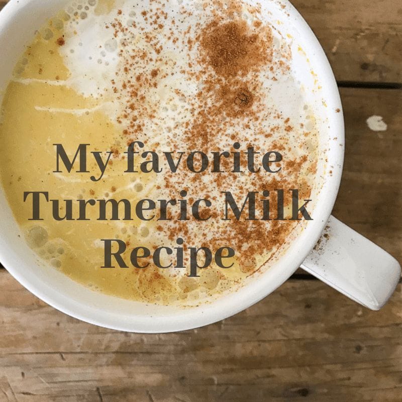 My Very Favorite Turmeric Milk Recipe
