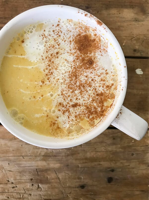 How to make soothing turmeric milk or golden milk!  Try this recipe out for yourself, its so good!