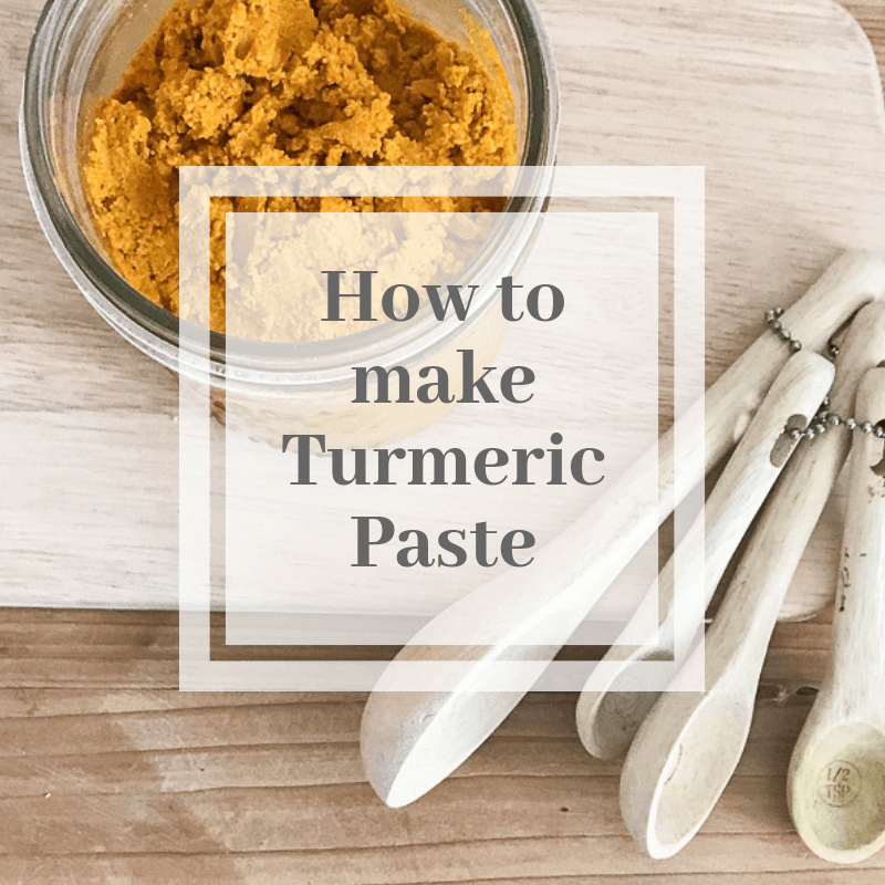 How to Make Easy Turmeric Paste