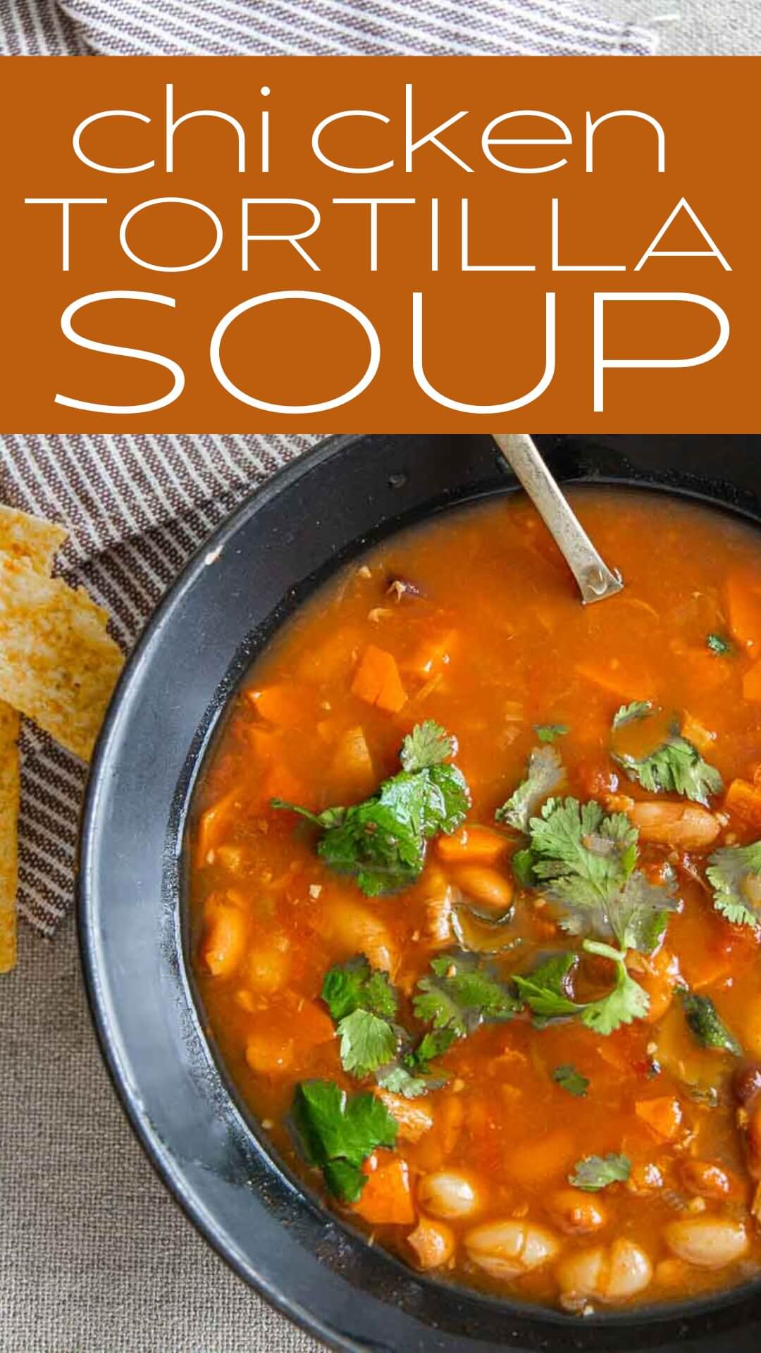 Slow Cooker Chicken Tortilla Soup Recipe - A Spicy Perspective
