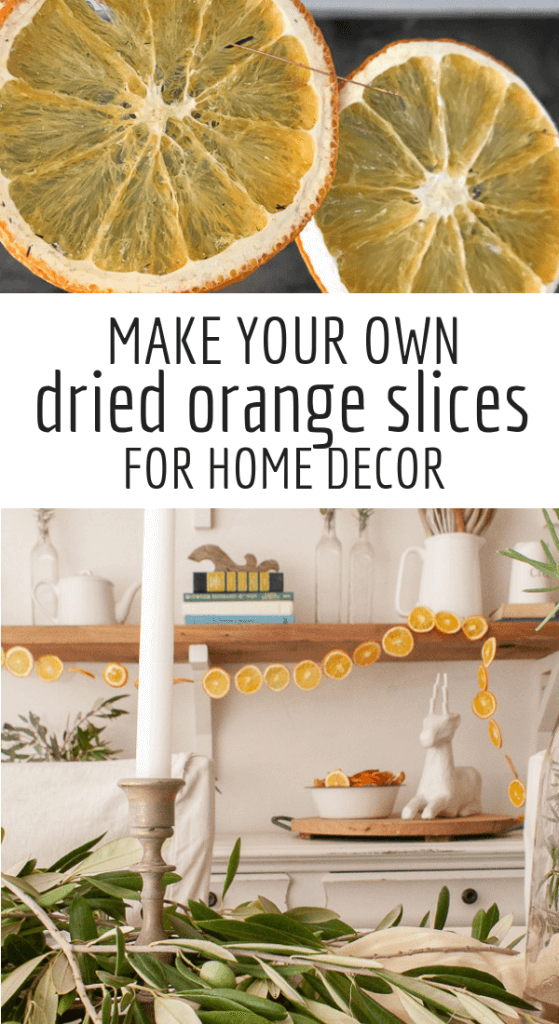 Full tutorial on how to make your own dried orange slice Christmas garland! You can also use to make holiday potpourri! This is a skill worth learning.