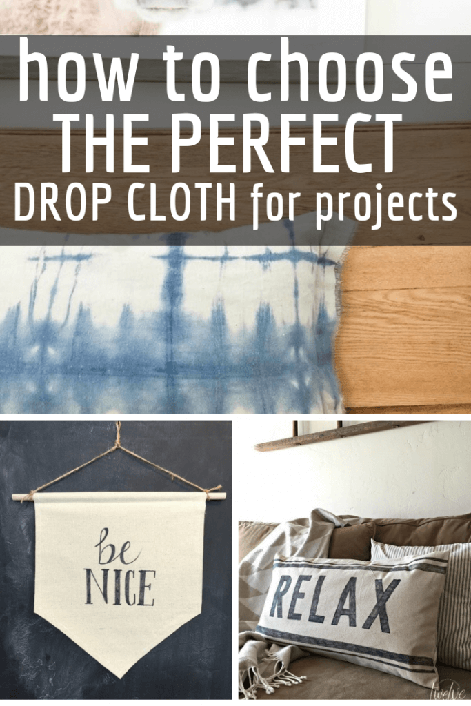 How to choose the right drop cloth for your home decor projects