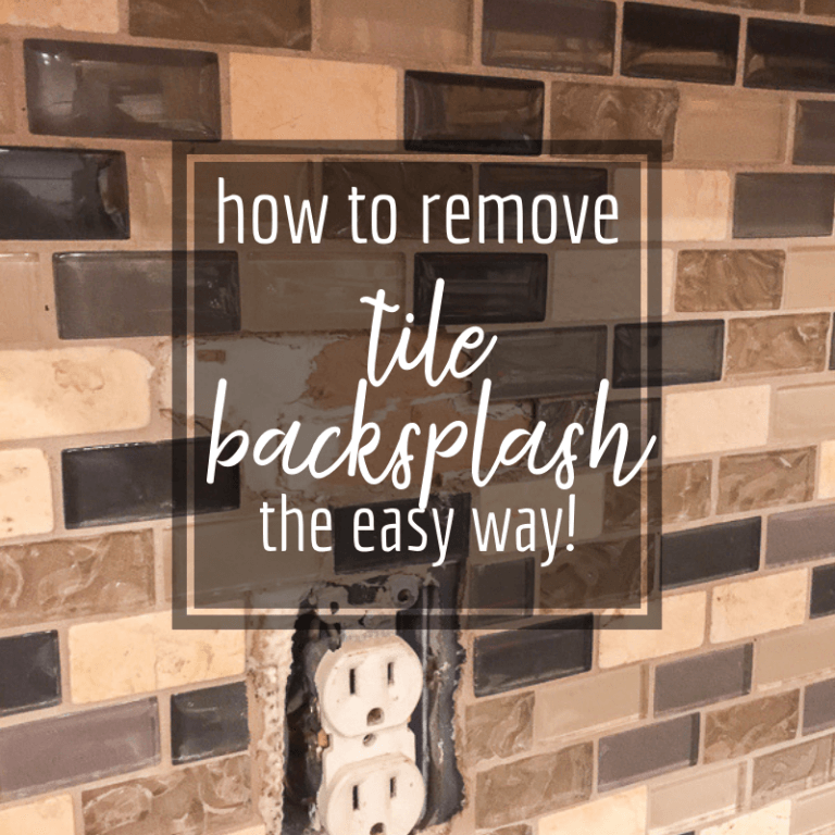 How to Remove Tile Backsplash (Without Damaging Drywall)