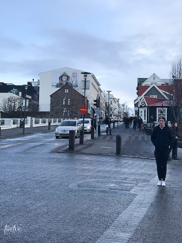 Downtown Reyjkavik, Iceland.  15 things you should know about travelling to Iceland.