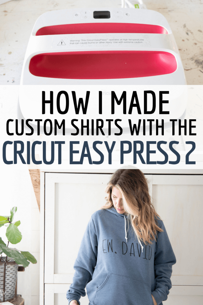 How I made custom shirts using the Cricut Maker and Cricut Easy Press 2