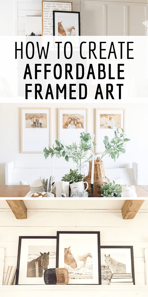 How To Create Affordable Framed Artwork - Twelve On Main