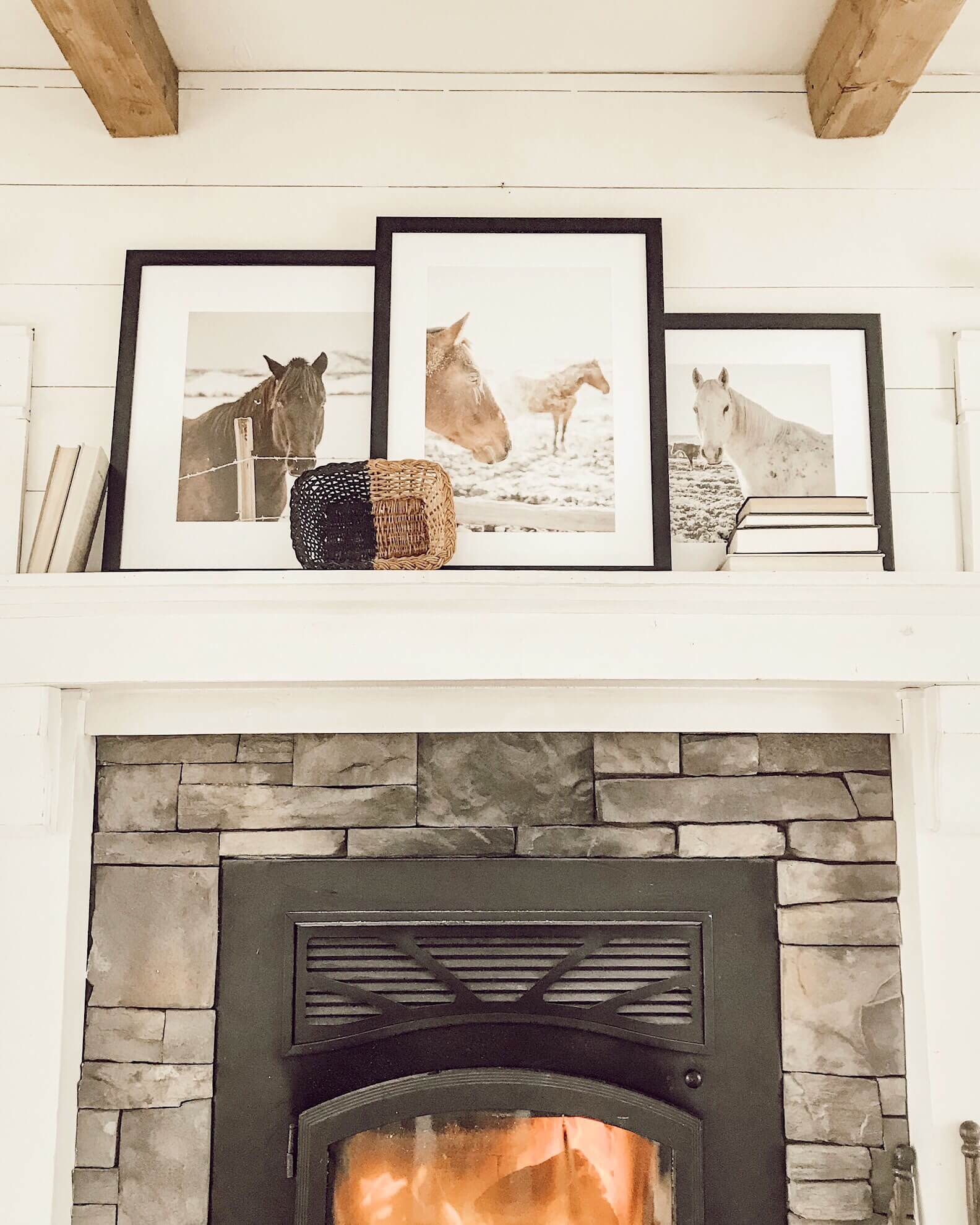 Beautiful horse photography framed by my favorite picture frame shop Frame It Easy. Its so affordable too!