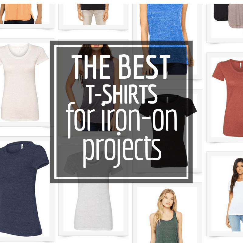 The Perfect Super Soft T-Shirts for Iron-On Transfer Projects - Twelve On  Main